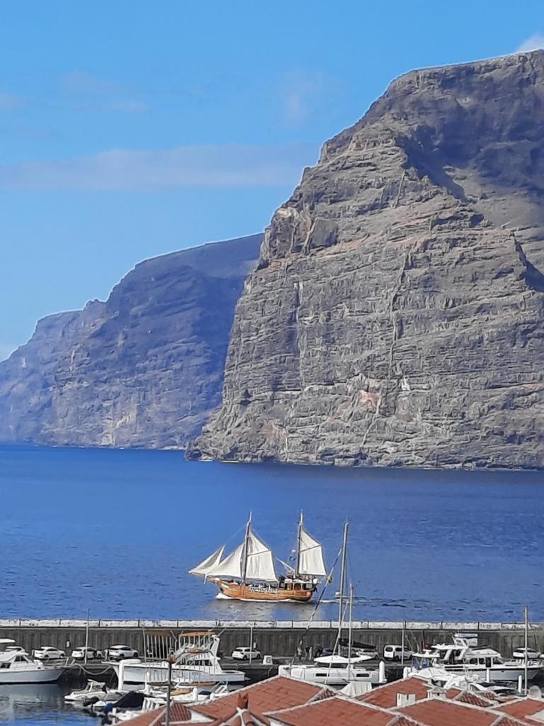Amazing View Los Gigantes & La Gomera Apartment Acantilado de los Gigantes Exterior photo